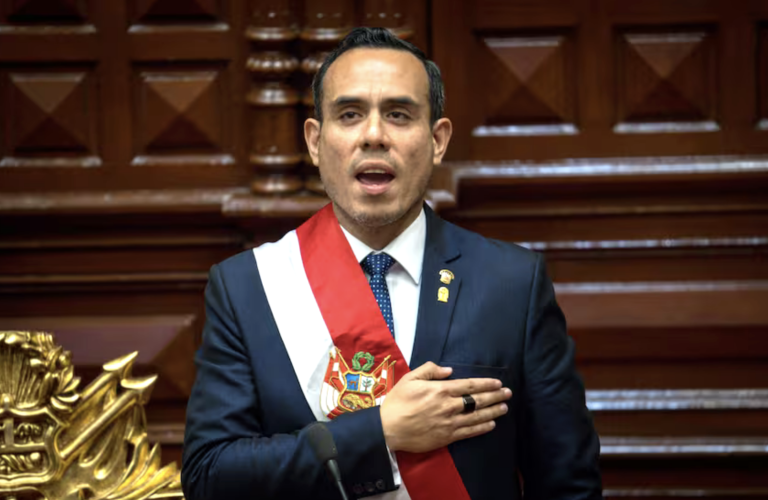 José Jerí nuevo presidente interino de Perú
